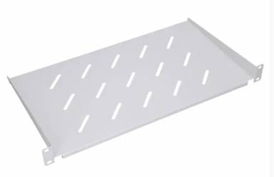 NAVIATEC Polica za mrežni ormar 19", 300 mm, 1U, Cantilever, siva